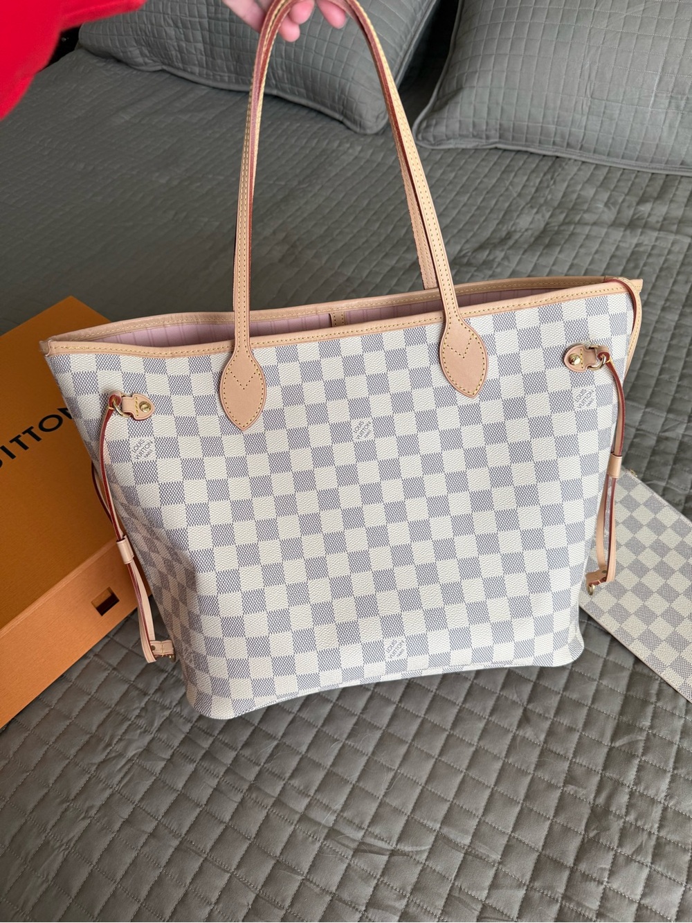 Louis Vuitton Damier Azur Neverfull MM - Picture 3 of 10